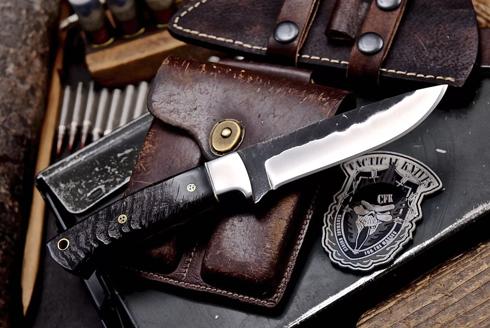 Cougar Ghost Walker Lot 1-2 CFK KNIFE #001-1