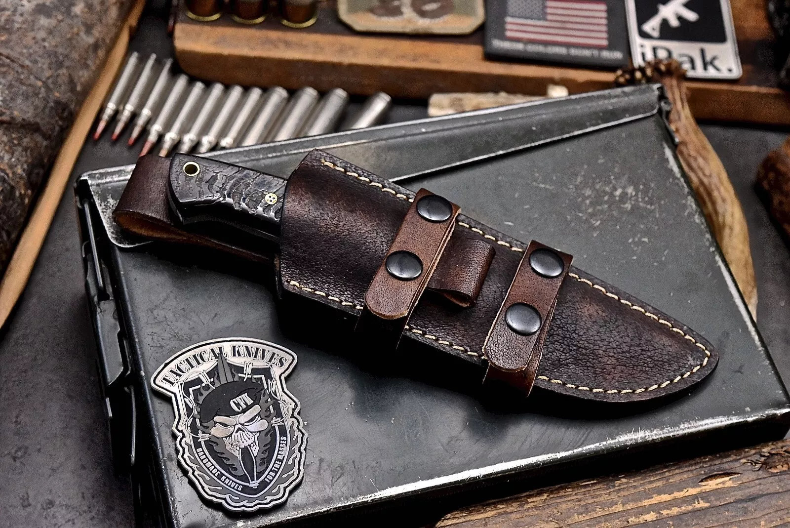 Cougar Ghost Walker Lot 1-3 CFK KNIFE #001-2
