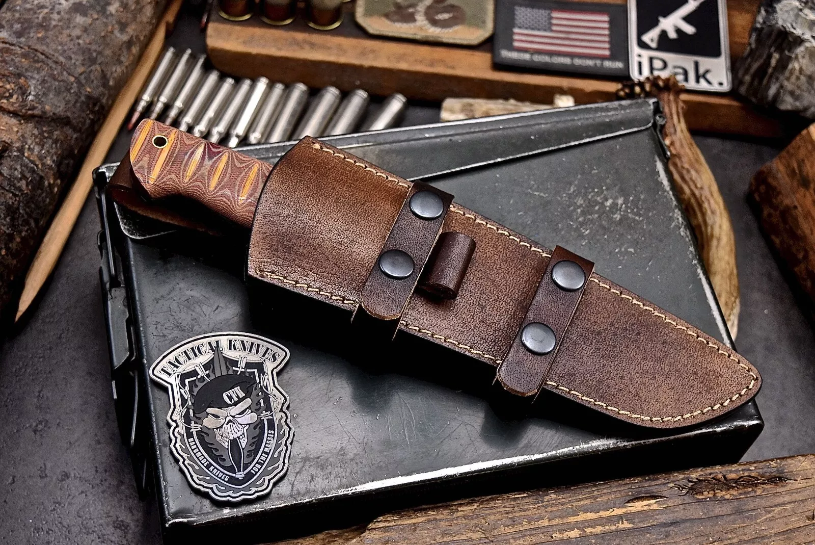 Cougar Ghost Walker Lot 2-3 CFK KNIFE #002-2