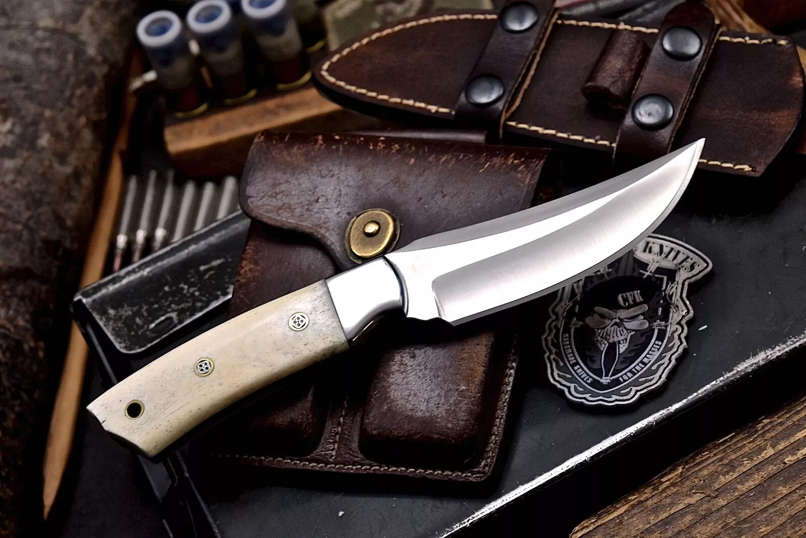 Cougar Ghost Walker Lot 3-2 CFK KNIFE #003-1