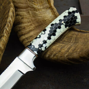 Lot #WB002 8.4″ WILD BLADES CUSTOM HUNTING KNIFE COMBAT FIXED BLADE MILITARY